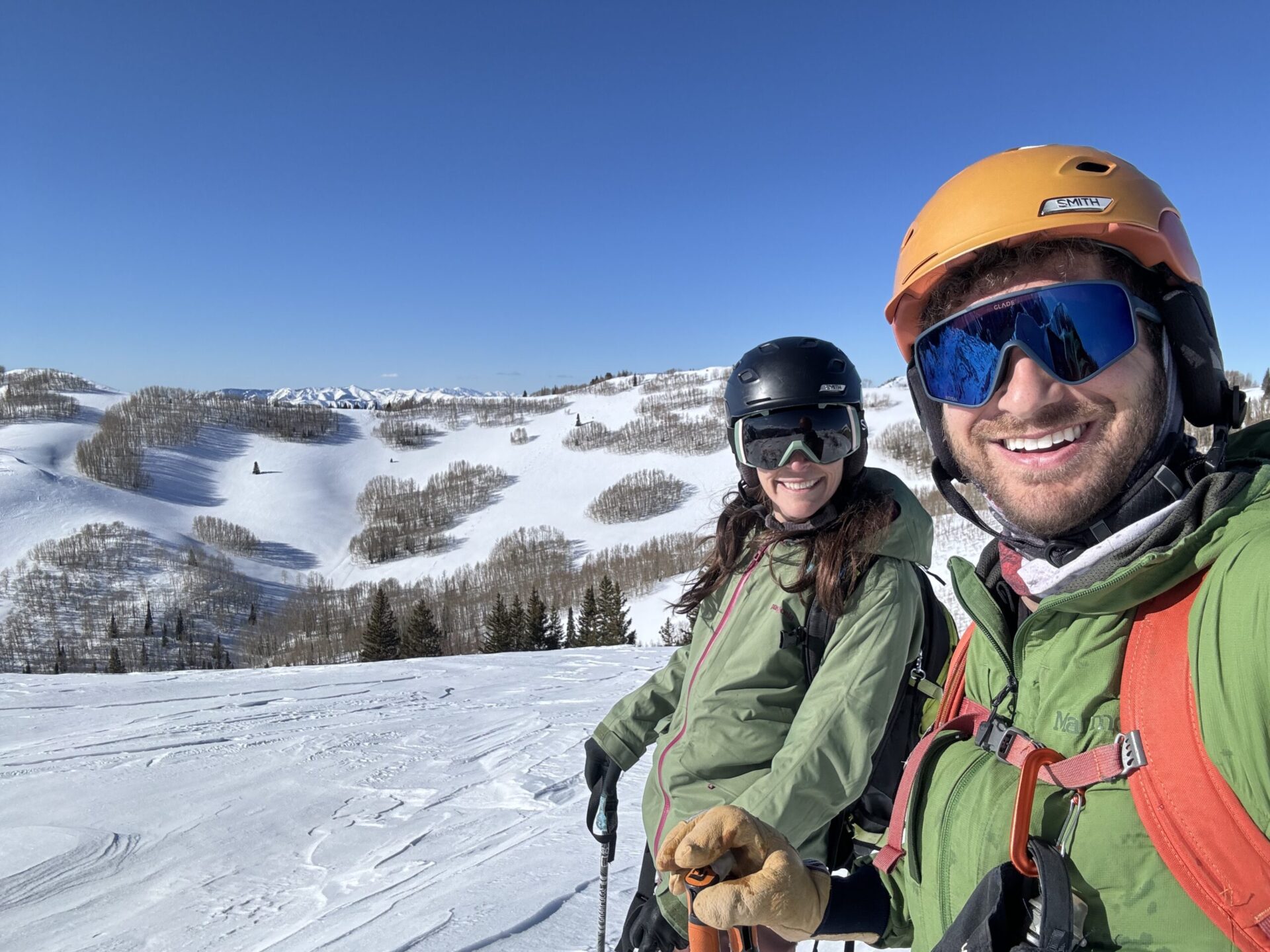 Ripping Backcountry In The Wasatch Range
