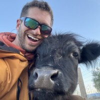 JD with his new best friend (sorry, Stacey!)