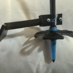 The Hinged model in the 'up' position