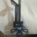 The Hinged model in the 'up' position