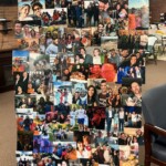 Stacey gets all the credit on this one: She found a picture of every single guest (with us in it) to make everyone feel welcome. Very nice and thoughtful touch