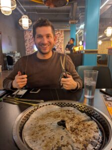 Stacey and I discovered that Korean BBQ makes an incredible date night (better than Kanki?) -- we'll be back!